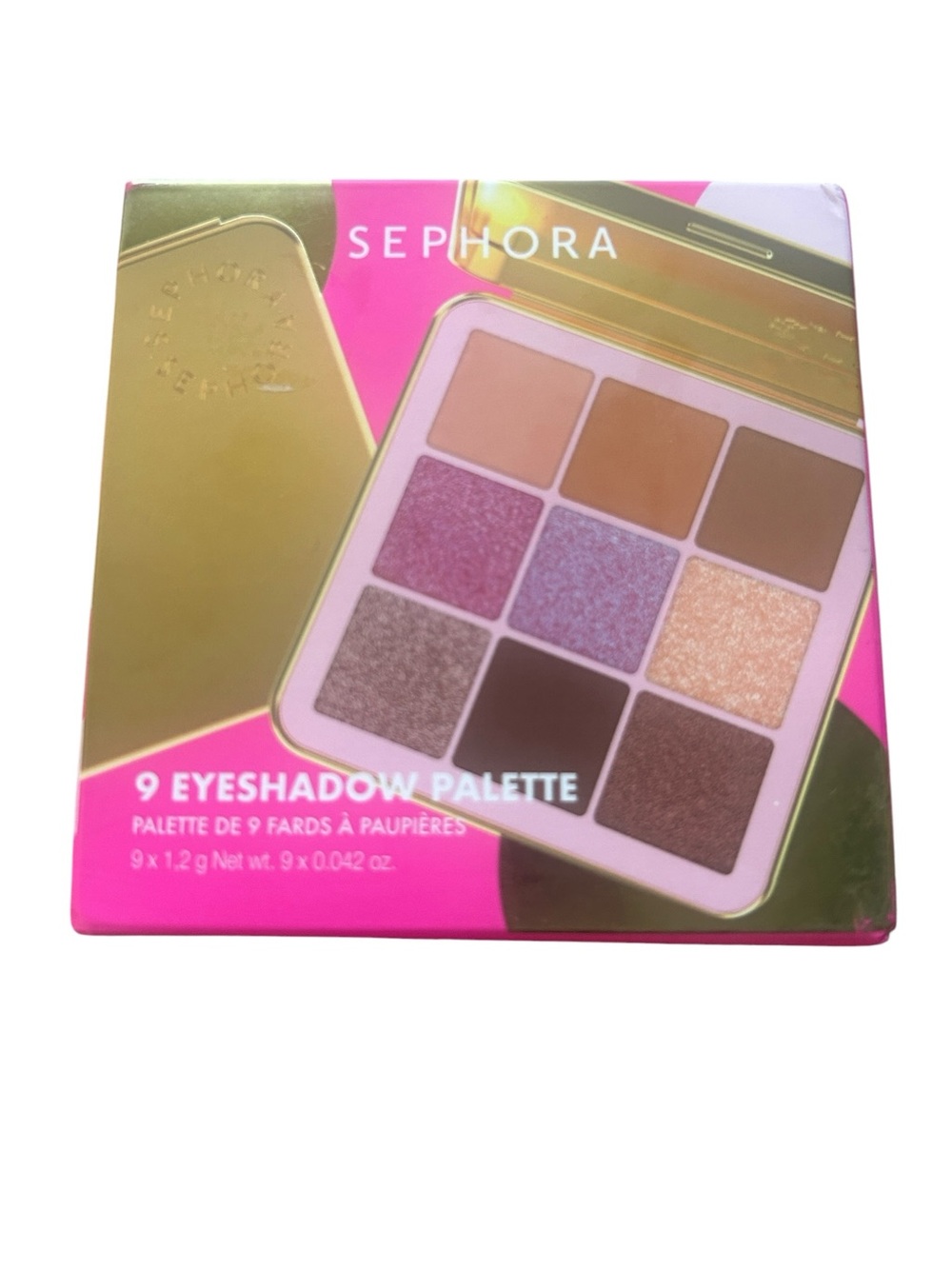 Sephora New boxed 9 eyeshadow palette festive luminous whimsical makeup beauty